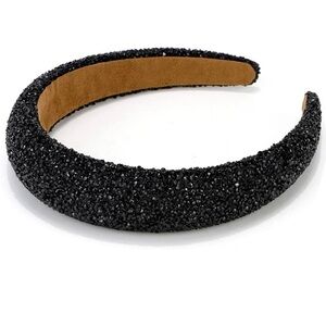 Gorgeous sparkly black headband